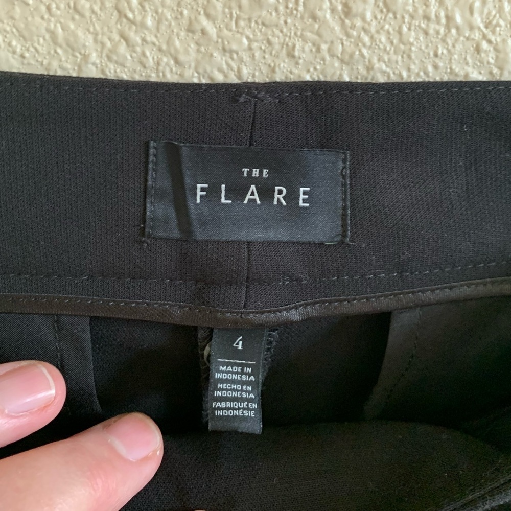THE FLARE Black Dress Pants With Rhinestone Strips On Sides 🌴 - Picture 2 of 8